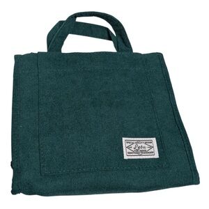 LETU Green Corduroy Tote Bag Adjustable Shoulder Strap Carry Strap Travel Bag